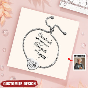 Your Wings Were Ready - Stainless Steel Personalized Bracelet