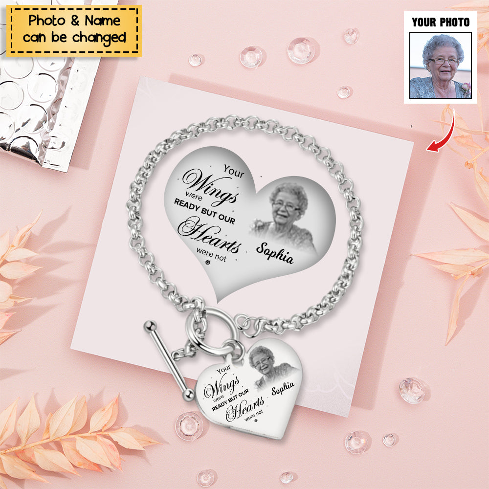 I Will Always Be With You - Memorial Personalized Bracelet
