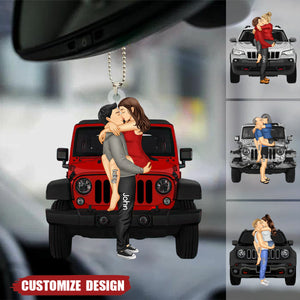 New Release - Personalized Off-Road Car Couple Car Ornament