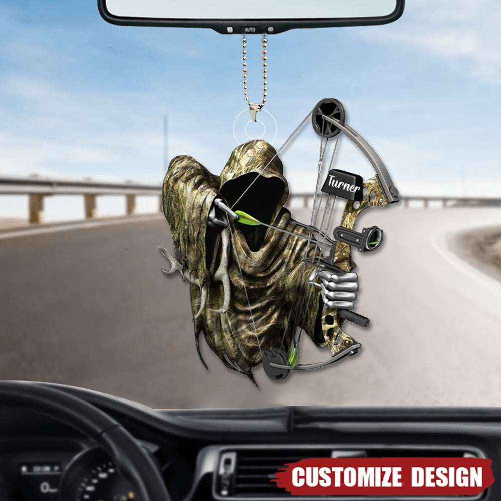 Personalized Death Archery Car Ornament