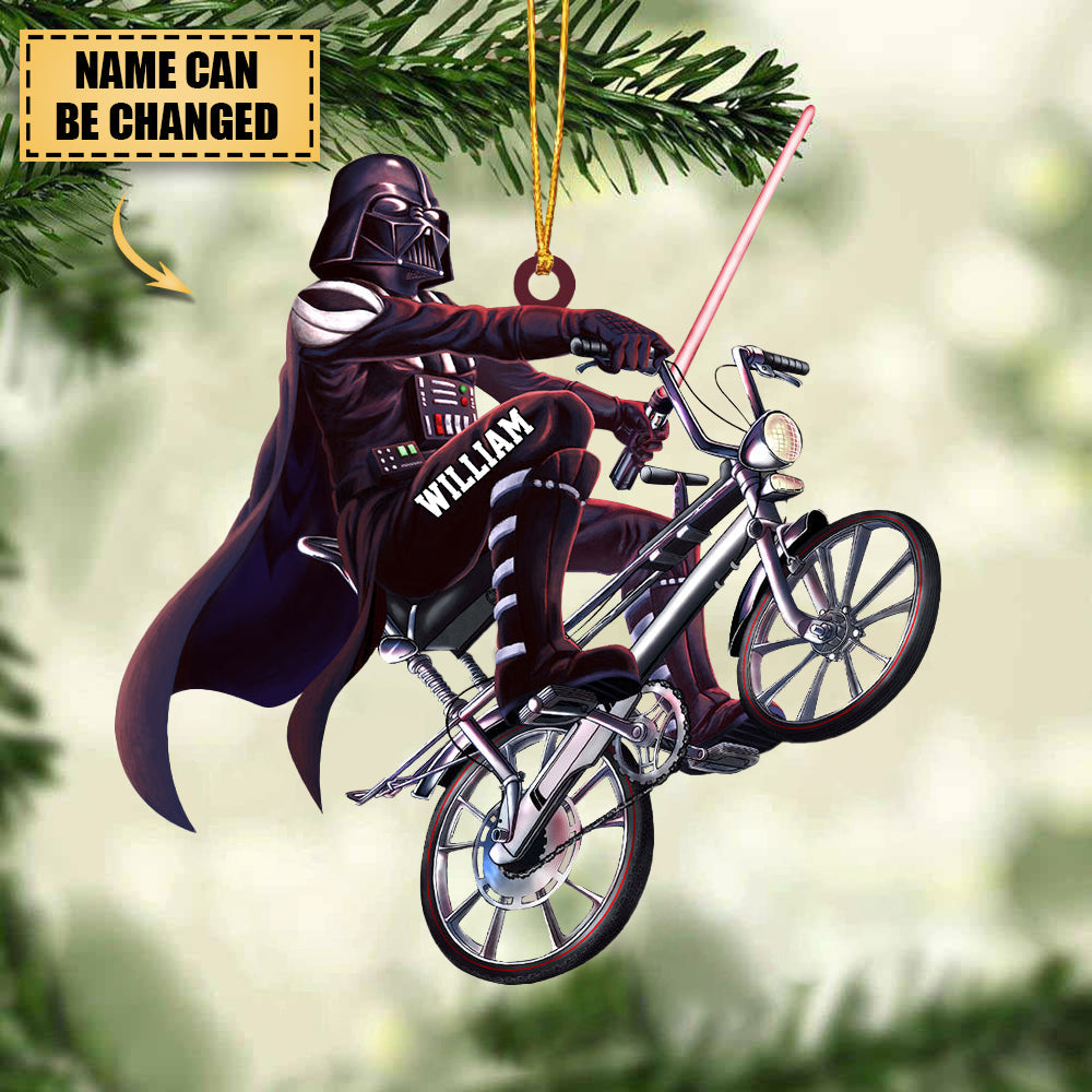 Personalized Biker Ornament, Christmas Tree Decor