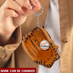 Baseball Glove Ornament, Baseball Ornament