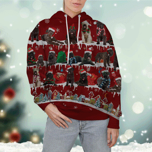 Bouvier Des Flandres - Snow Christmas - 3D Hoodie