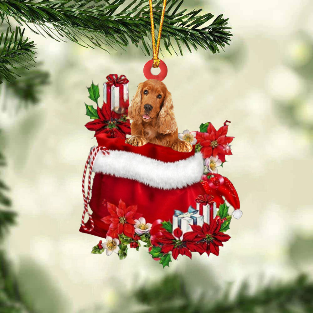 Cocker Spaniel03 Gift Bag Christmas Ornament
