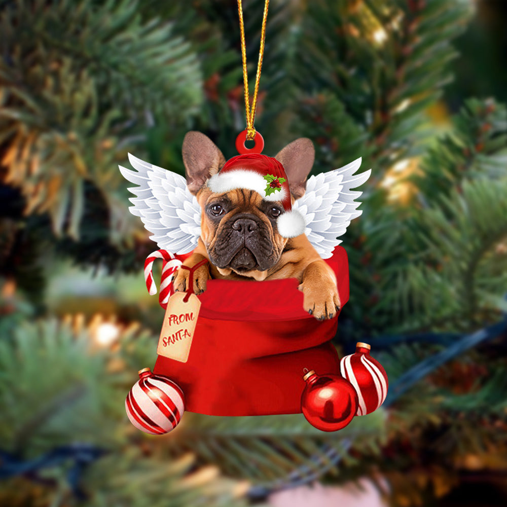 French Bulldog022 In Mailbox Gift Christmas Ornament