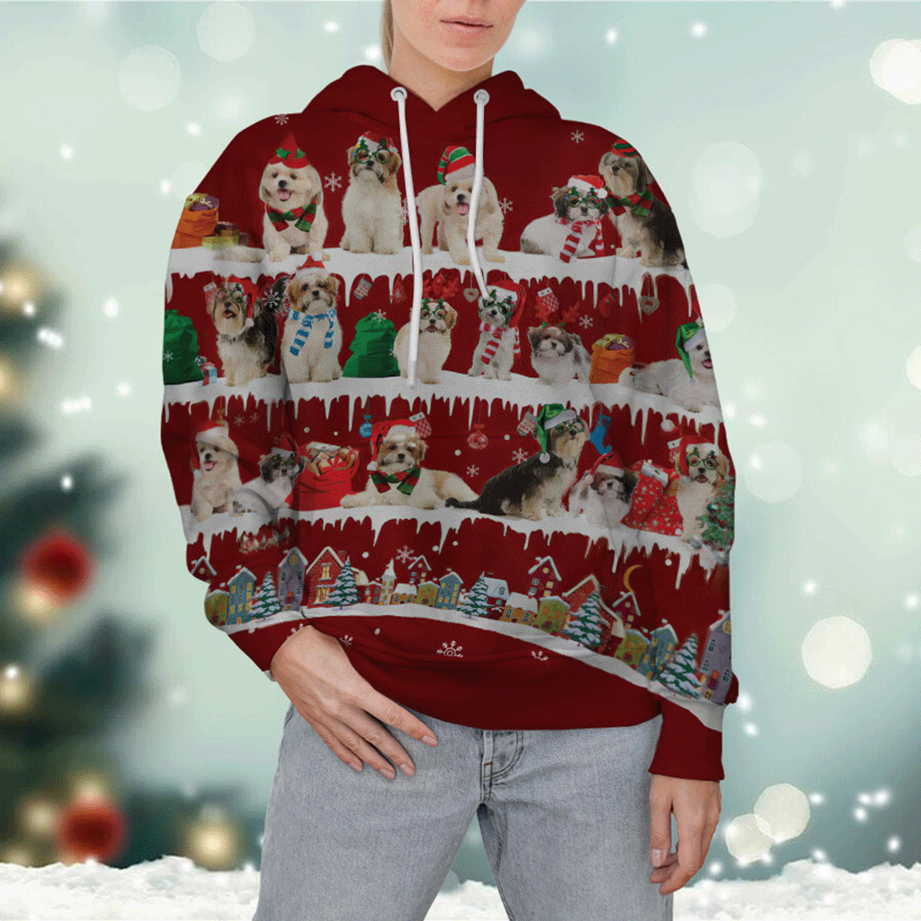 Malshi - Snow Christmas - 3D Hoodie