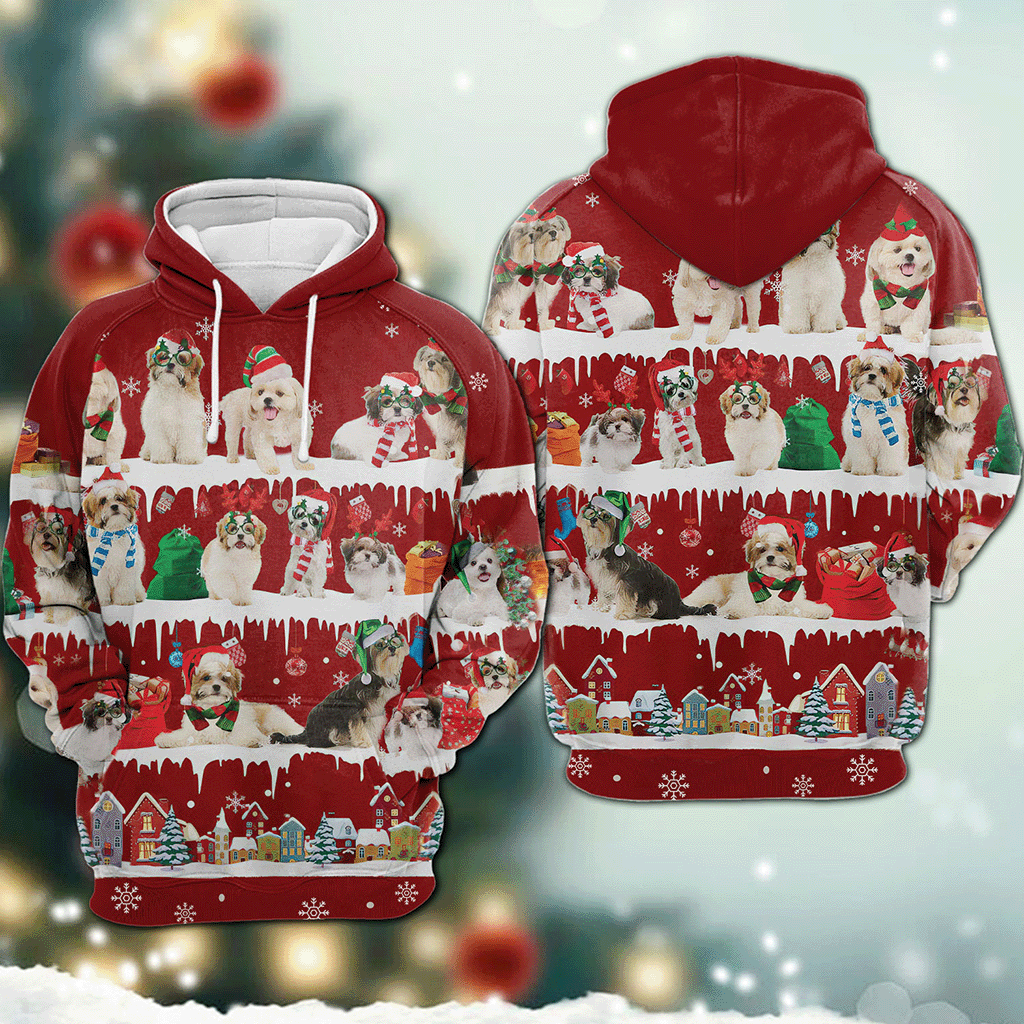 Malshi - Snow Christmas - 3D Hoodie