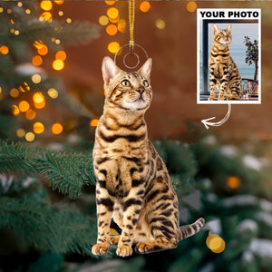 Personalized Upload Photo Pet Christmas Ornament