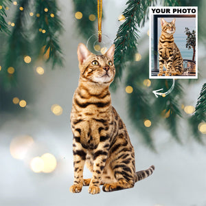 Personalized Upload Photo Pet Christmas Ornament