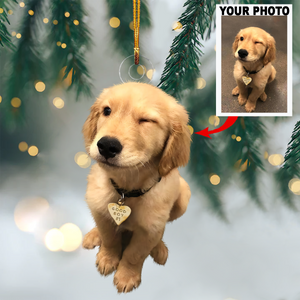 Personalized Upload Photo Pet Christmas Ornament